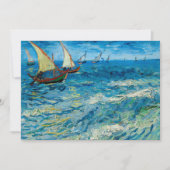 Seascape bei Saintes-Maries | Vincent van Gogh (Vorderseite)