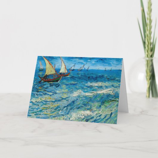 Seascape bei Saintes-Maries | Vincent van Gogh Karte (Vorderseite)
