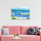 Seascape bei Saintes-Maries Vincent Van Gogh Leinwanddruck (Insitu (Wohnzimmer))