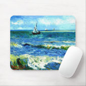 Seascape bei Saintes-Maries, Vincent Van Gogh Mousepad (Mit Mouse)