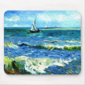 Seascape bei Saintes-Maries, Vincent Van Gogh Mousepad (Vorne)