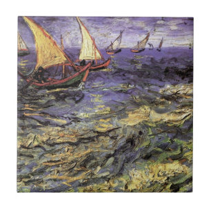 Seascape bei Saintes Maries von Vincent van Gogh Fliese