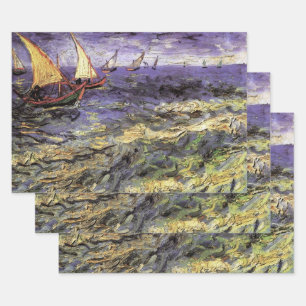 Seascape bei Saintes Maries von Vincent van Gogh Geschenkpapier Set