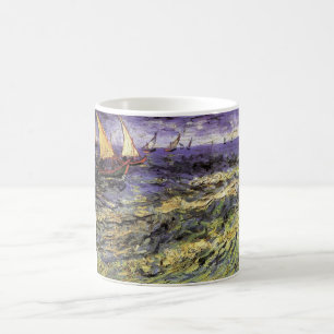 Seascape bei Saintes-Maries von Vincent van Gogh Kaffeetasse