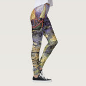 Seascape bei Saintes Maries von Vincent van Gogh Leggings (Rechts)