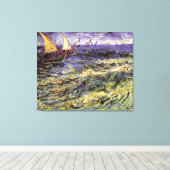 Seascape bei Saintes-Maries von Vincent van Gogh Leinwanddruck (Insitu (Holzboden))
