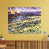 Seascape bei Saintes-Maries von Vincent van Gogh Leinwanddruck (Insitu (Wohnzimmer))