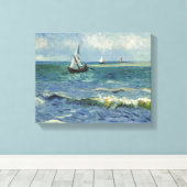 Seascape bei Saintes-Maries von Vincent van Gogh Leinwanddruck (Insitu (Holzboden))