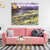 Seascape bei Saintes-Maries von Vincent van Gogh Leinwanddruck (Insitu (Wohnzimmer))
