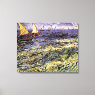 Seascape bei Saintes-Maries von Vincent van Gogh Leinwanddruck