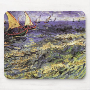 Seascape bei Saintes-Maries von Vincent van Gogh Mousepad