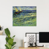 Seascape bei Saintes Maries von Vincent van Gogh Poster (Heimbüro)