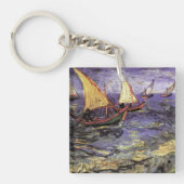 Seascape bei Saintes Maries von Vincent van Gogh Schlüsselanhänger (Vorderseite)