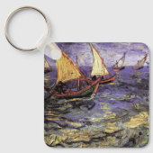 Seascape bei Saintes Maries von Vincent van Gogh Schlüsselanhänger (Vorderseite)