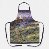 Seascape bei Saintes Maries von Vincent van Gogh Schürze (Vorderseite)