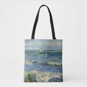 Seascape bei Saintes Maries von Vincent van Gogh Tasche