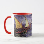 Seascape bei Saintes Maries von Vincent van Gogh Tasse (Links)