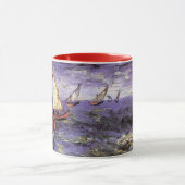 Seascape bei Saintes Maries von Vincent van Gogh Tasse (Zentrum)