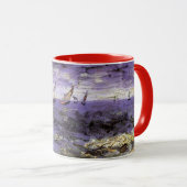 Seascape bei Saintes Maries von Vincent van Gogh Tasse (VorderseiteRechts)