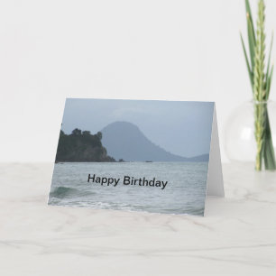 Seascape Birthday Card Karte