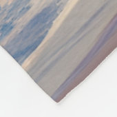 Seascape Blue Ocean Wave Fleecedecke (Ecke)