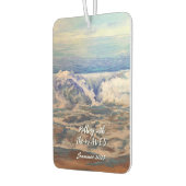 Seascape Blue WAVES Personalize Air Freshener Autolufterfrischer (Links)