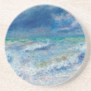 Seascape by Pierre-Auguste Renoir Kunst Getränkeuntersetzer