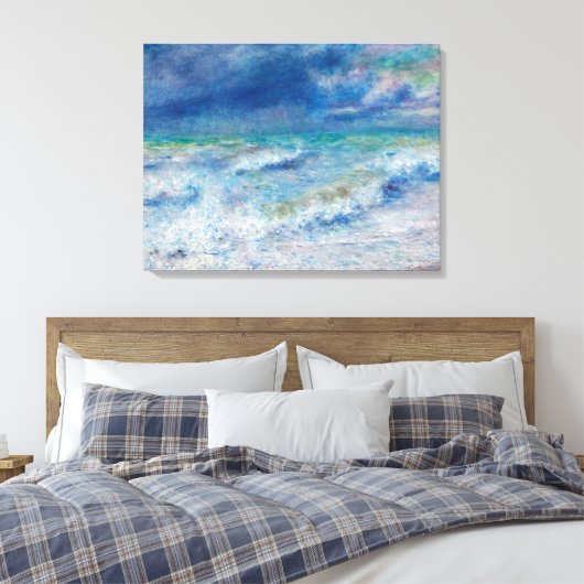 Seascape by Pierre-Auguste Renoir Kunst Leinwanddruck (Insitu (Schlafzimmer))