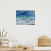 Seascape by Pierre-Auguste Renoir Kunst Poster (Küche)