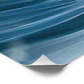 Seascape Calm Waves 46 Poster (Ecke)