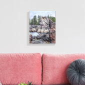 Seascape Crest Leinwanddruck (Insitu (Wohnzimmer))