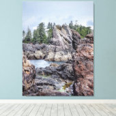 Seascape Crest Leinwanddruck (Insitu (Holzboden))