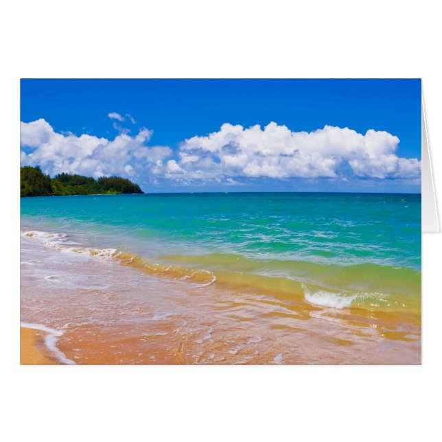 Seascape entlang der Hanalei Bay (Vorderseite (Horizontal))