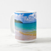 Seascape entlang der Hanalei Bay Kaffeetasse (Vorderseite Links)
