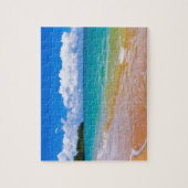 Seascape entlang der Hanalei Bay Puzzle (Vertikal)