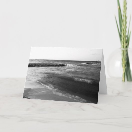 Seascape Feiertagskarte (Vorderseite)