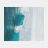 Seascape Fleecedecke (Vorderseite (Horizontal))