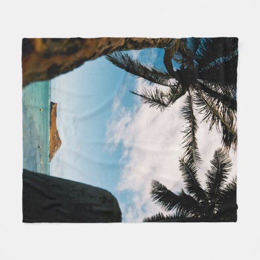 Seascape Fleecedecke (Vorderseite (Horizontal))