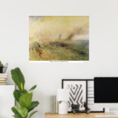 Seascape - Folkestone von Joseph Mallord Turner Poster (Heimbüro)