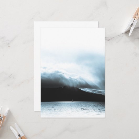 Seascape-Foto Karte (Vorderseite/Rückseite Beispiel)