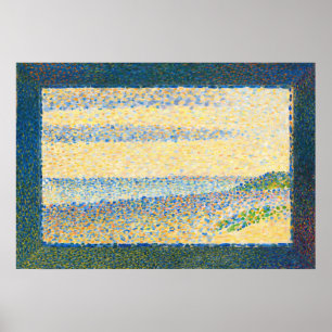 Seascape (Gravelines) - Georges Seurat Kunst Poster
