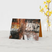 Seascape Grußkarte - Das Ende Karte (Gelbe Blume)