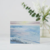Seascape-Grußkarten Postkarte (Stehend Vorderseite)