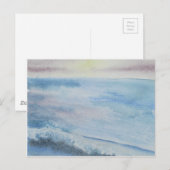 Seascape-Grußkarten Postkarte (Vorne/Hinten)