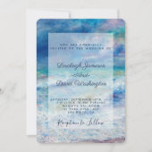 Seascape Hochzeit Einladung (Vorderseite)