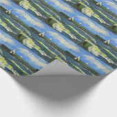 Seascape in Saintes-Maries, Van Gogh Geschenkpapier (Ecke)