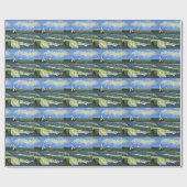 Seascape in Saintes-Maries, Van Gogh Geschenkpapier (Flach)