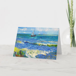 Seascape in Saintes-Maries Vincent Van Gogh Sea Karte