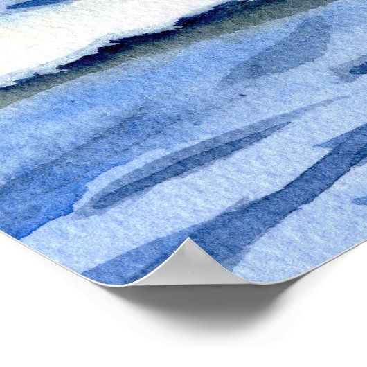 Seascape in York, Maine Archival Print Poster (Ecke)