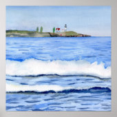 Seascape in York, Maine Archival Print Poster (Vorne)